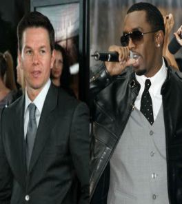 Diddy and Mark Wahlberg